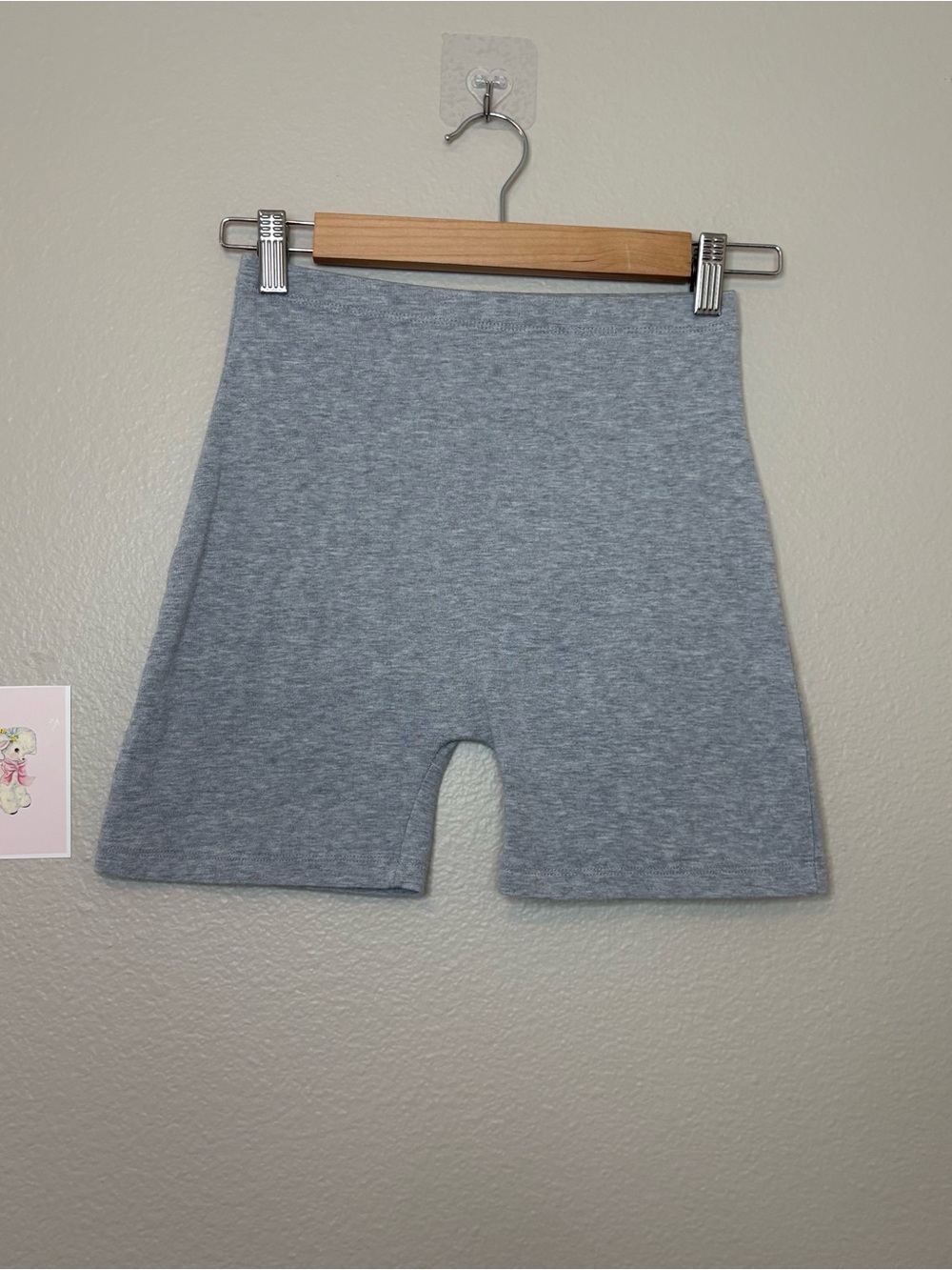 Grey Brandy coquette preppy Bike Shorts